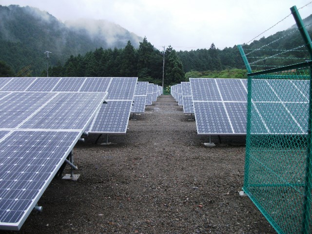 富之保太陽光発電所電気設備工事