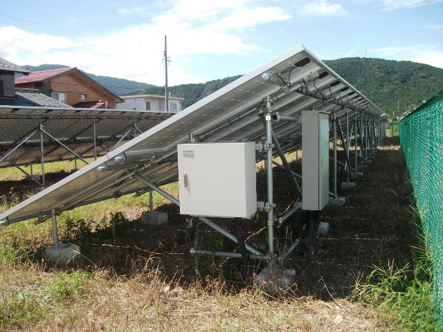 垂井太陽光発電所電気設備工事