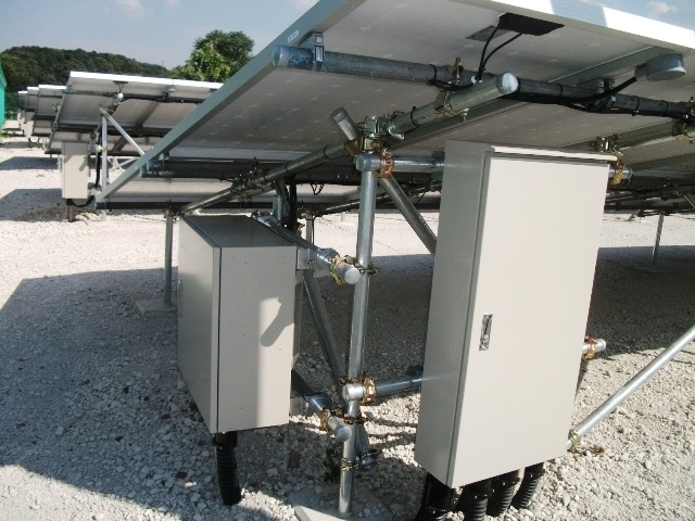 三輪太陽光発電所電気設備工事