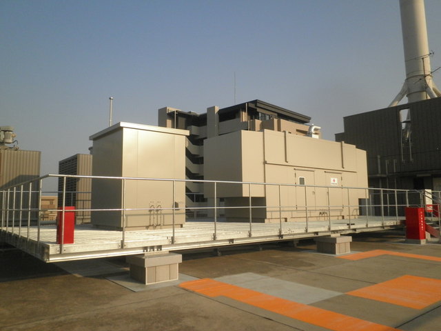 昭和区役所非常用発電機設置工事